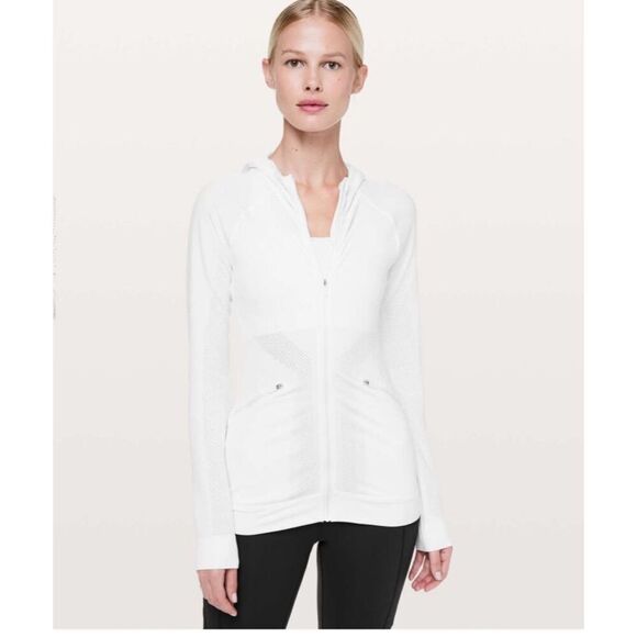 New Lululemon Ventilate Jacket Sz 8 - Picture 2 of 9